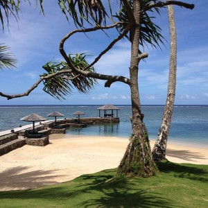 Naviti Resort beach view