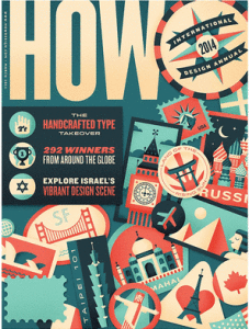 HOW magazine cover: International Design Annual 2014