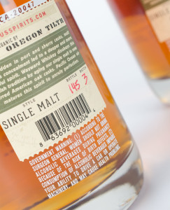 Wayward Whiskey packaging detail