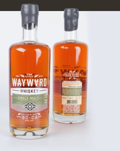 Wayward Whiskey packaging