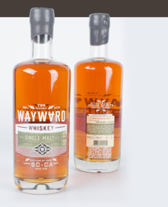 Wayward Whiskey packaging