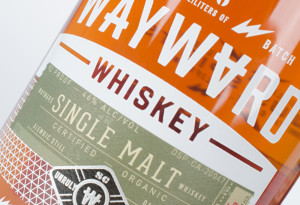 Wayward Whiskey packaging detail