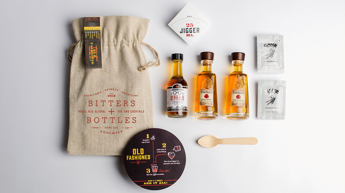 Bitters + Bottles Old Fashioned kit