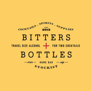 Bitters + Bottles Travel Size Alcohol branding