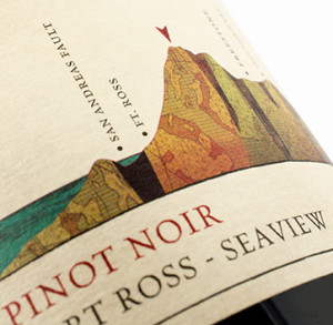 Red Car Wine Pinot Noir detail