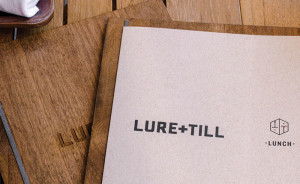 Lure + Till menu design