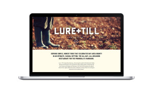 Lure + Till website