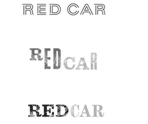 Red Car Wine logo process