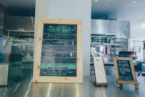 The Market menu boards