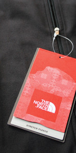 The North Face hangtag