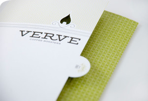 Verve Coffee Roasters folder detail