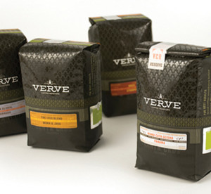 Verve Coffee Roasters packaging set