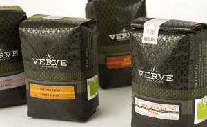 Verve Coffee Roasters packaging