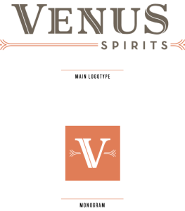 Venus Spirits main logotype + monogram