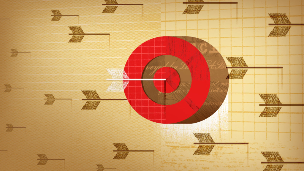 Adobe Creative Cloud illustration: bullseye and arrows