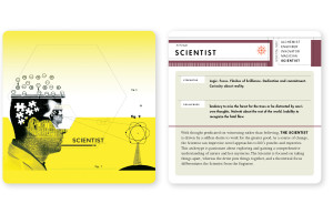 Archetypes in Branding - Scientist card