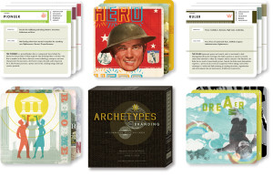 Archetypes in Branding - Pioneer, Hero, Ruler, Reformer, Dreamer cards
