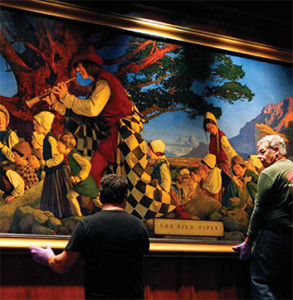 SF Heritage pied piper artwork
