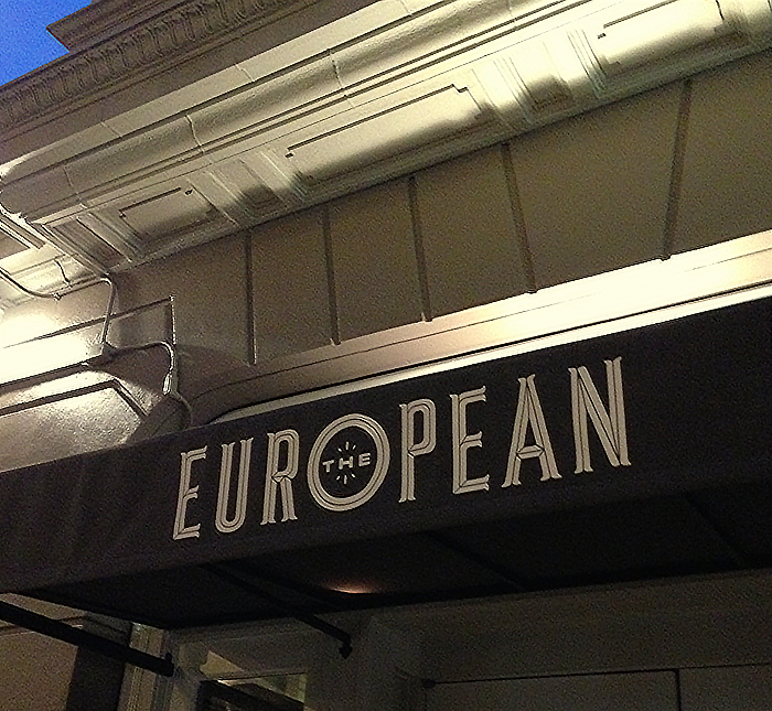 The European branded canopy