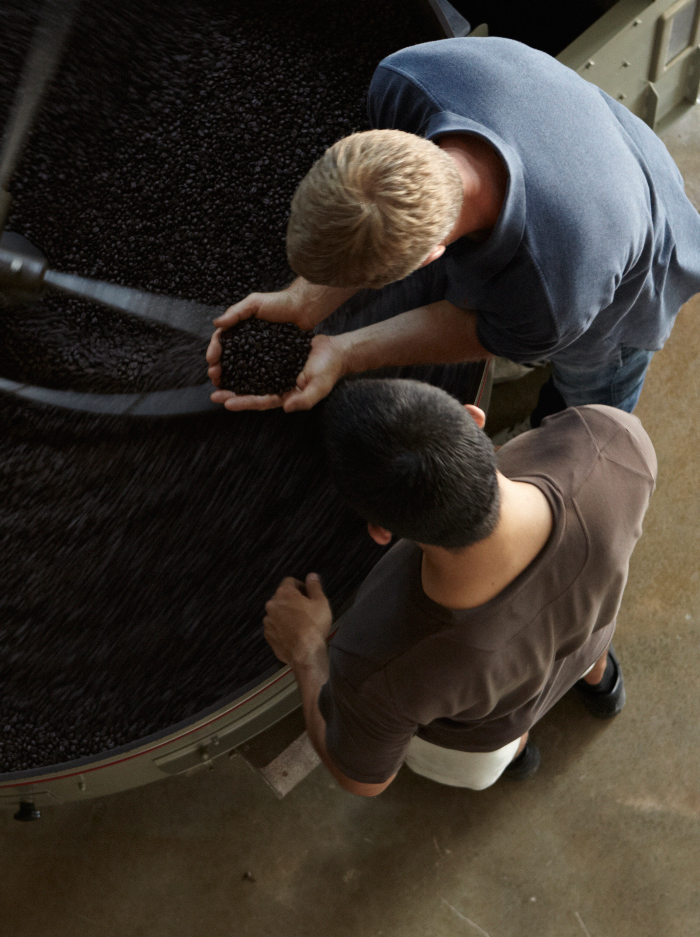 Kona Coffee Purveyors roasting