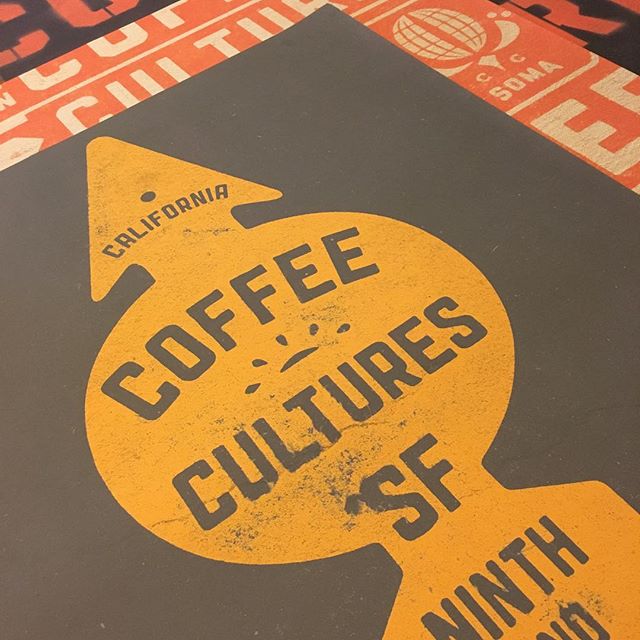 sneak peek // old-school #wheatpaste posters for @coffeecultures2.0 #openingsoon #chendesign