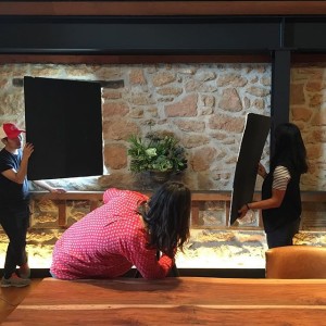Photography process for Freemark Abbey