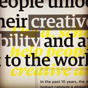 Typography process