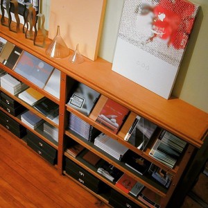 Howard Street display shelf