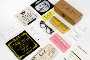 Brownie & Madam Optical Co. branded collateral