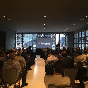 Stephen Gould meeting and brand launch
