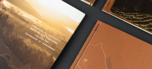 Napa Valley Vintners invitation booklet