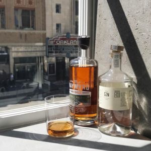 Wayward Whiskey and Venus Spirits Gin