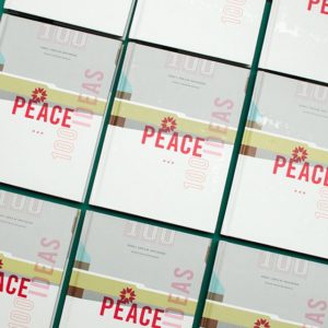 CDA Peace 100 Ideas book covers