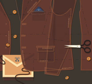 California Freemason Magazine illustration