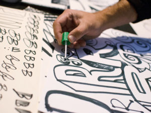 Lettering with Eric