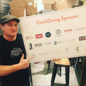 Chefsgiving Sponsors include CDA
