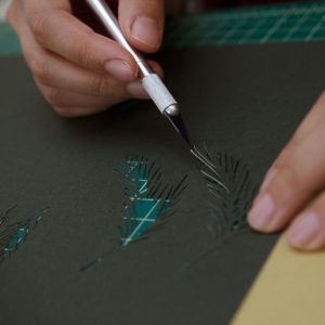 Paper cutting art