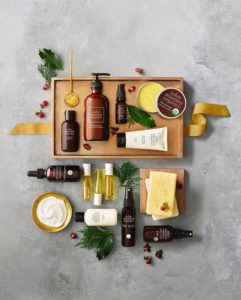 John Masters Organics holiday product photography
