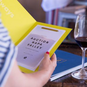 Auction Napa Valley 2018 invite