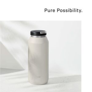 Purist branded water bottle