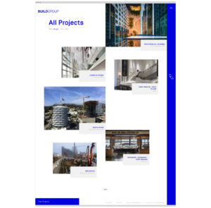 Build Group website All Projects