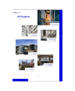Build Group website Project detail