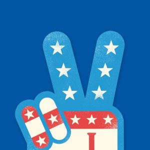 Vote sticker detail