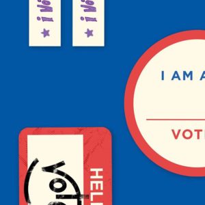 Vote sticker detail