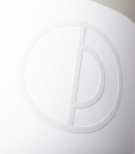 Purist brand mark detail