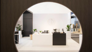 Purist trade show booth