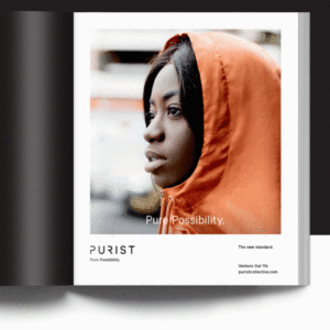Purist magazine ad animation