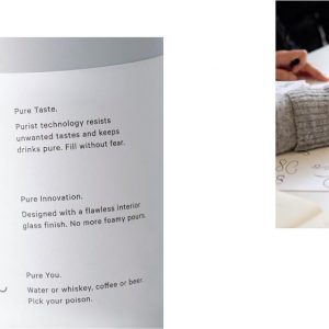 Purist water bottle copy