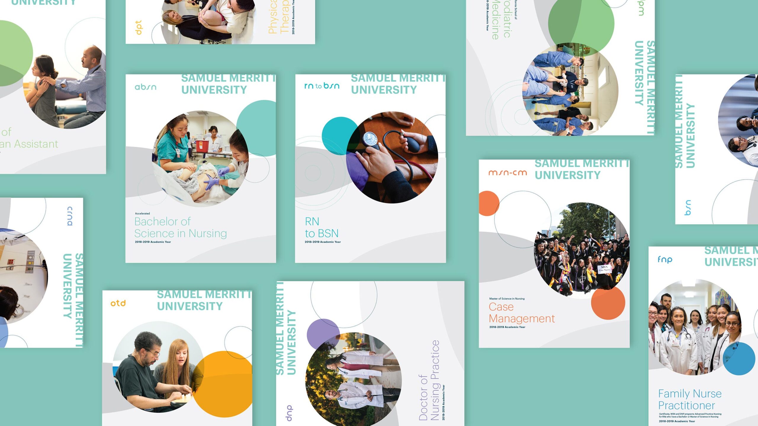 Samuel Merritt University degree brochures