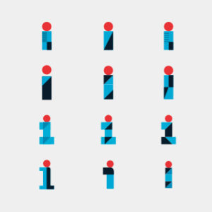 Brand mark iteration for French American International School and International High School